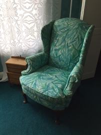 Wing back chair 