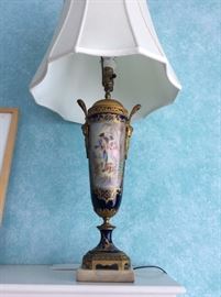 Sevrés pair of lamps