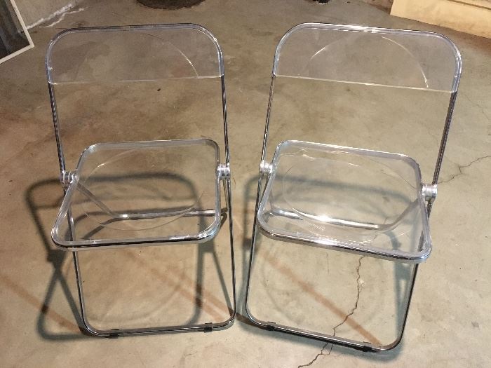 Castelli Plia folding chairs