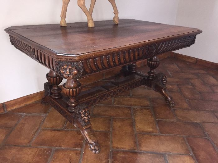 Renaissance Revival table/desk