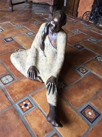 Bronze sculpture Sedona artist Sally Kimp