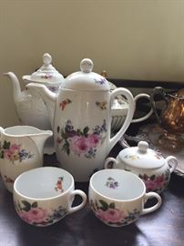 More pretty painted china sets