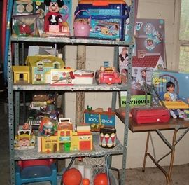 collectible toys, other toys, many toys