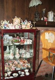 collectibles figurines, collectibles tea pots, glass, porcelain, so much more