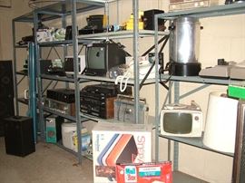 electronics and various items