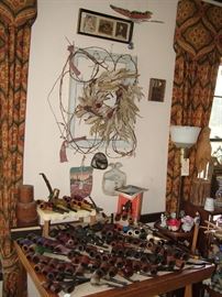 vintage pipe collection (belonged to the same producer for Berry Gordy that the records belonged to)