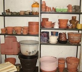planters, pottery