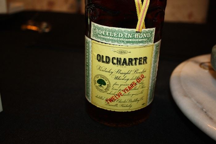 OLD CHARTER  BOURBON  12 YEARS OLD