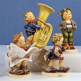 Figurines Hummels Tuba Player Etc
