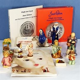 Figurines Hummels Nativity Janet Robson Etc