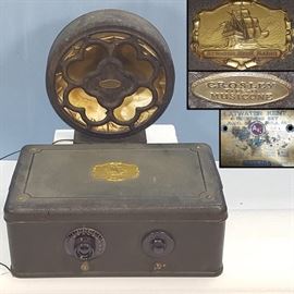 Instruments Radio Atwater Kent Model 37 Crosley Speaker