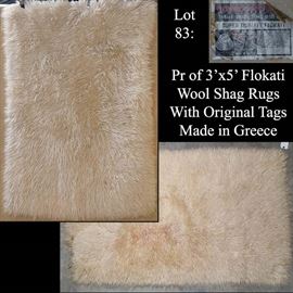 Linens Rugs Flokati Shag Wool