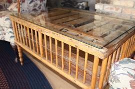 Chicken coop coffee table