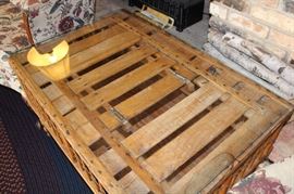 Chicken coop coffee table