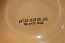 Watt Ware- Bailey Feed Co.Inc. Elk River, MN