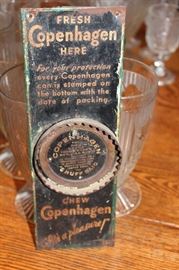 Antique Copenhagen advertising
