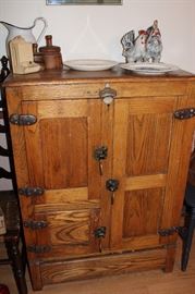 Antique icebox