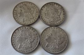 1921 D Morgan Dollar Coins