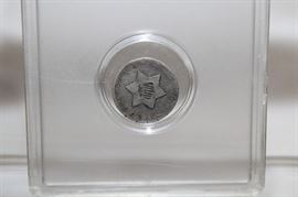1853 three cent coin