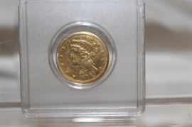 1881 $5 Gold Coin