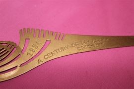 1934 Century of Progress/Chicago antique letter opener