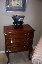 Queen Anne silver chest