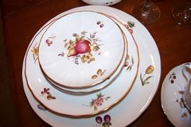 Worcester dessert set