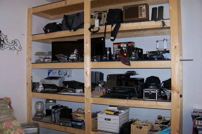 The following pictures are of items in the large garage and tool room area.