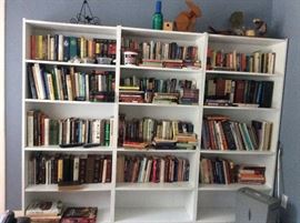 Books and more books, spiritual teachings, cookbooks and more!!