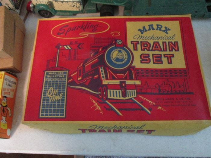 Marx Mechanical Train Set