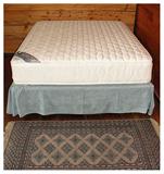 Choice Therapedic "First Lady" American Queen Size Bed W/ "Near New" Mattress & Spring