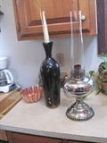 Rayo lamp with Aladdin chimney