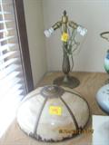 Carmel Slag glass lamp