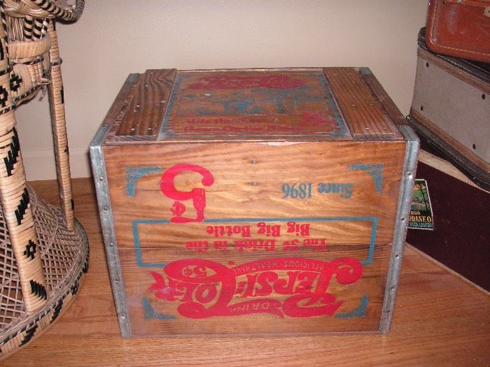 Pepsi Cola crate