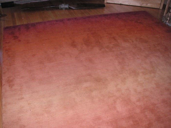 Orange varigated carpet