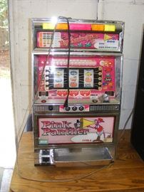 Slot Machine Pink Panther needs work Start Price $300.00