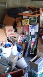 Just a few boxes in the garage