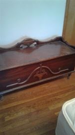 Lovely cedar chest with original key