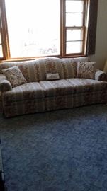 Sofa with matching love seat. Very clean