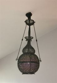 Retro hanging light