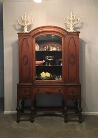 Antique display cabinet
