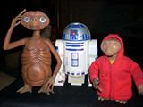ET and Star Wars Figures