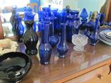 Blue Glass Collection