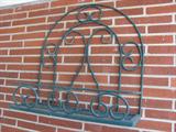 Wrought Iron Shelves