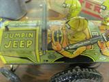 Metal wind up jeep