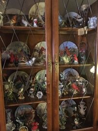 Gorgeus porcelain bird collection