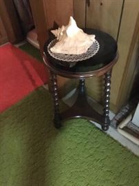 spindle side table
