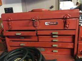 Loads of Metal and Plastic Tool Cases