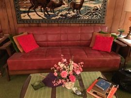 Beautiful Red Sofa, Just like "That 70's Show"