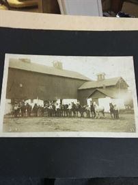 Ephmera, Vintage Photos of Horse farms